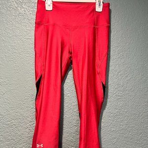 Under Armour. Small Leggings. Vibrant Pink.